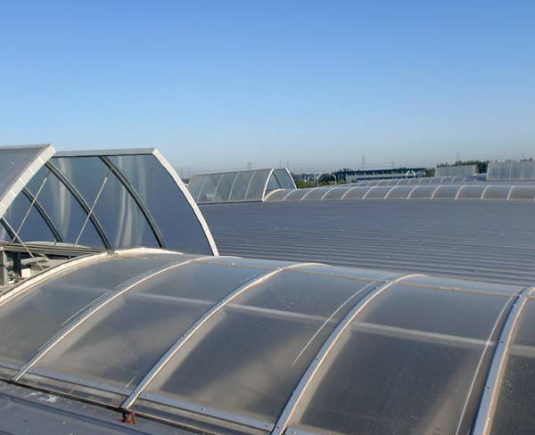 圓拱型電動采光排煙天窗