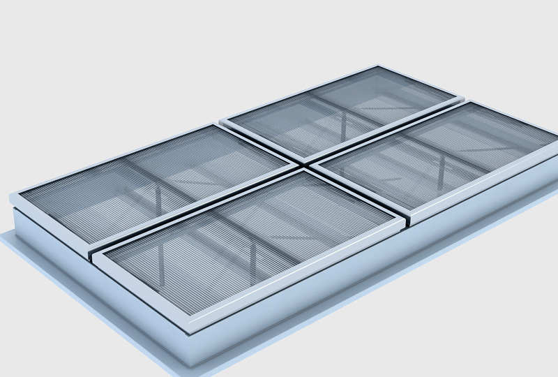 一字型電動(dòng)采光排煙天窗