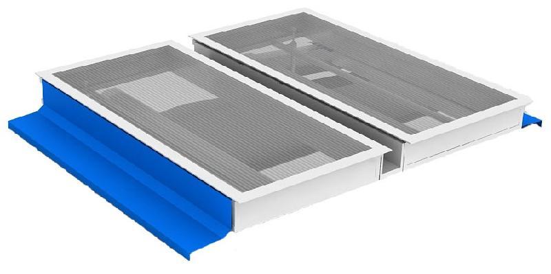 一字型電動采光排煙天窗